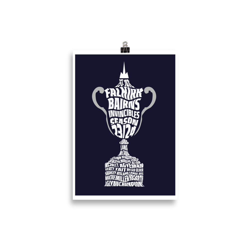 Falkirk Trophy Print